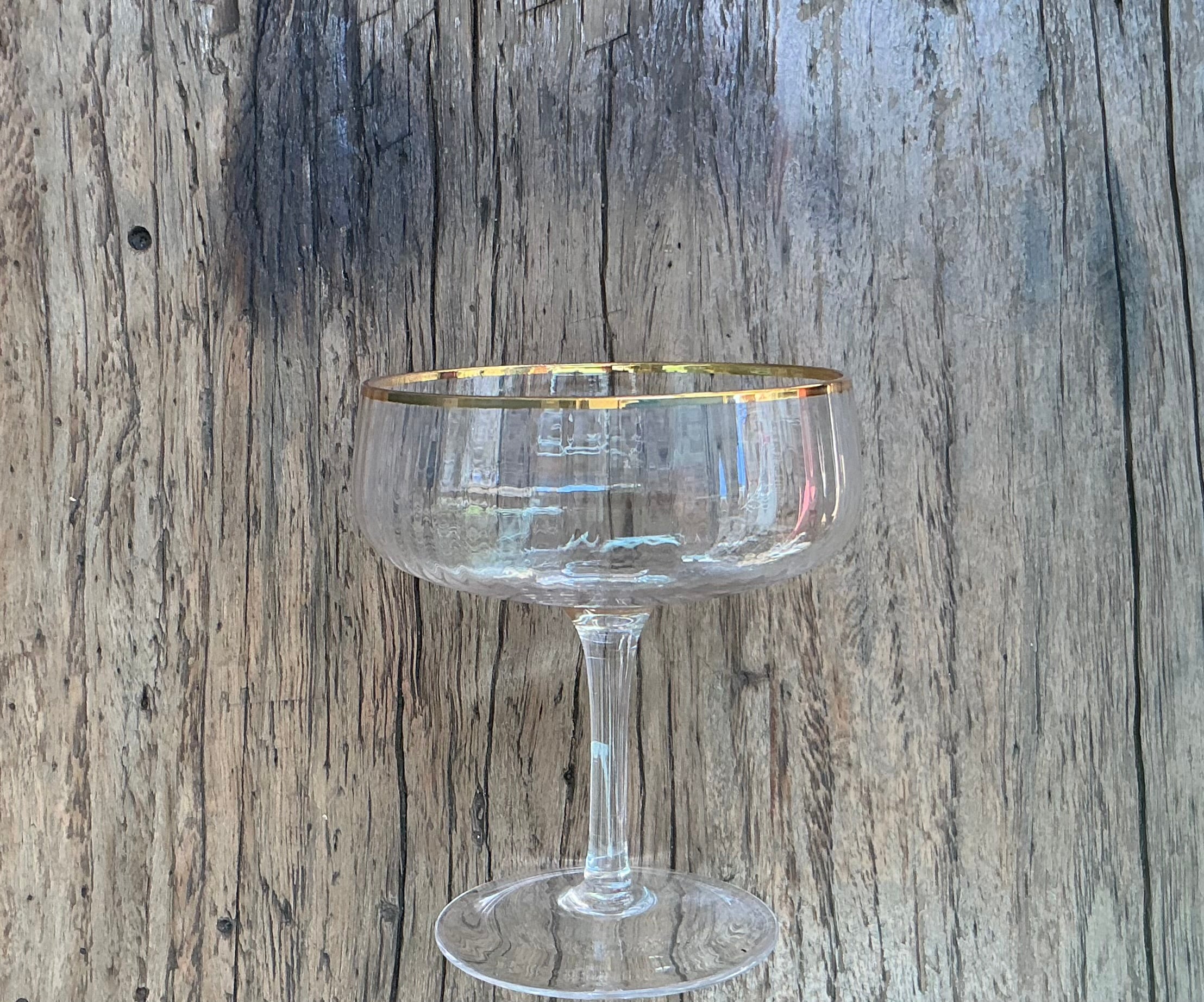 Champagne coupe glass
