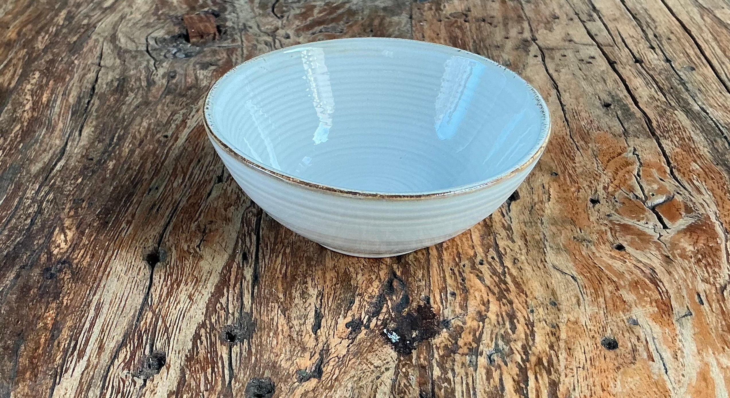 Small bowl 10cm - reactive glaze - marl color