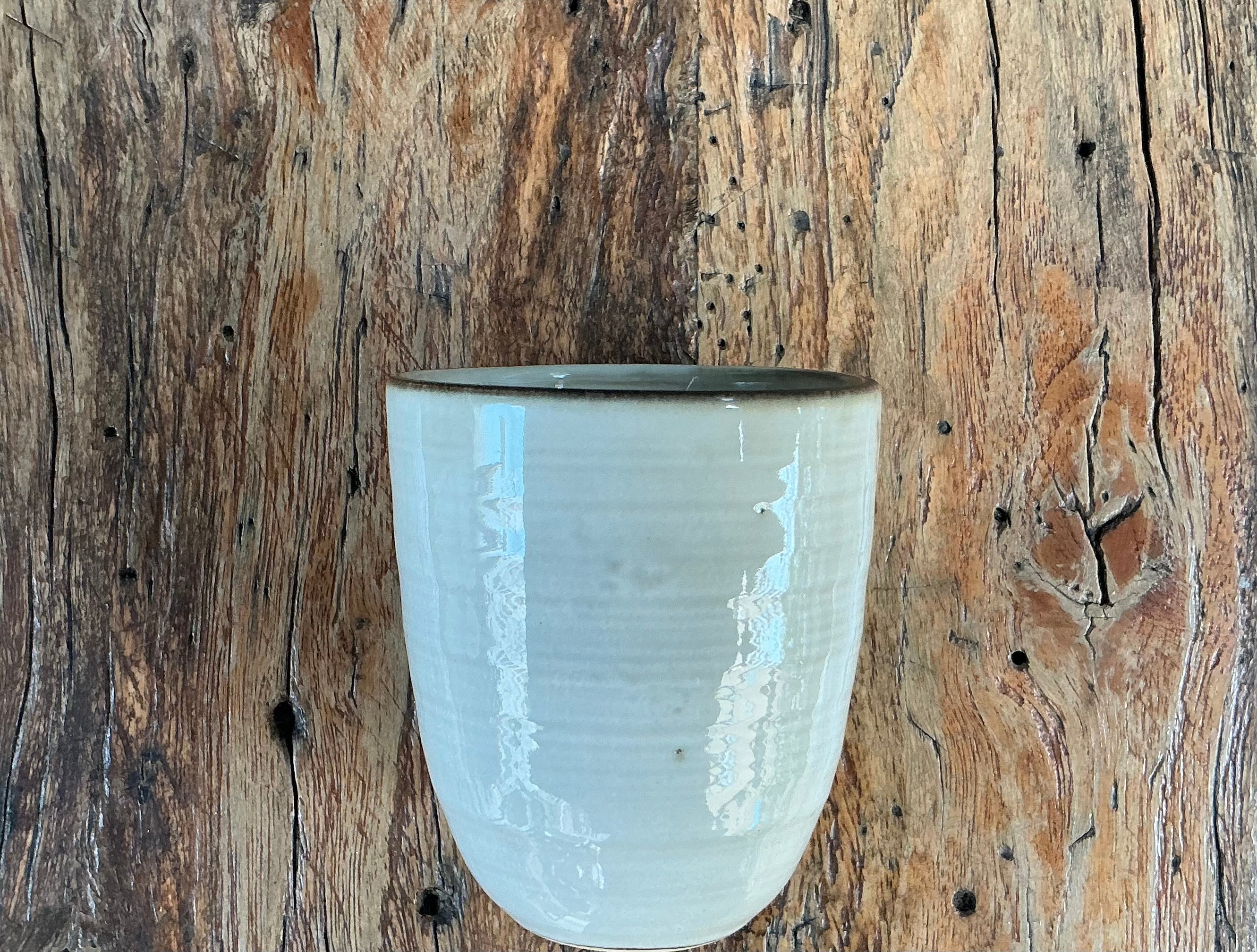 Tumbler 230ml - reactive glaze - marl color